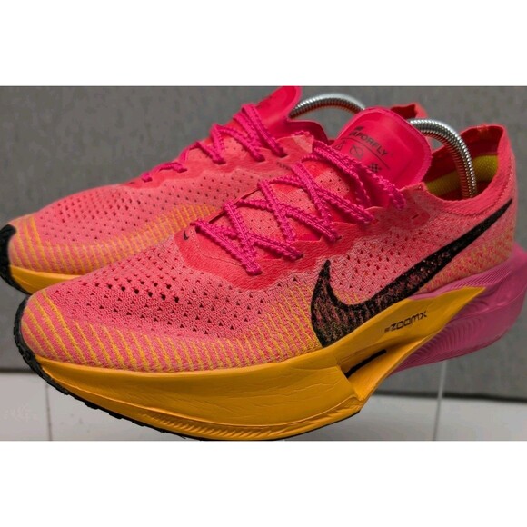 Nike ZoomX VaporFly Next% 3 Hyper Pink Running DV4129-116 Men's Size 8.5 - Picture 4 of 13